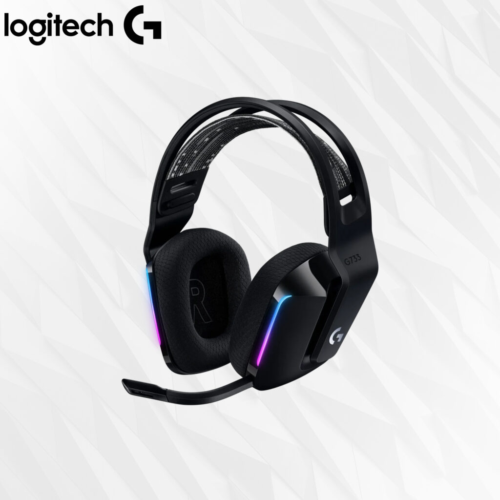 Logitech G733 Lightspeed Wireless RGB Gaming Headset Black Darklight