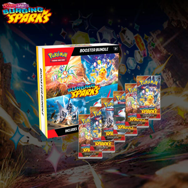 Surging Sparks Booster Bundle Inglés