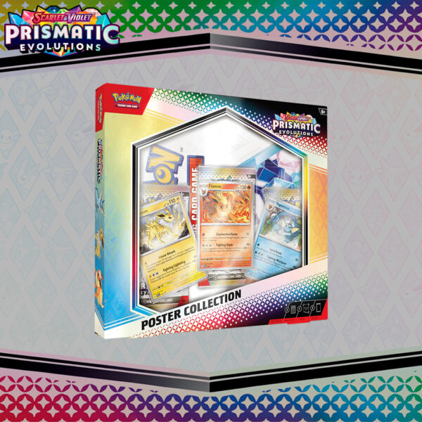 Scarlet & Violet Prismatic Evolutions - Poster Collection Inglés
