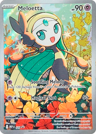 Meloetta - 026 - ME: Mega Evolution Promo (MEP)