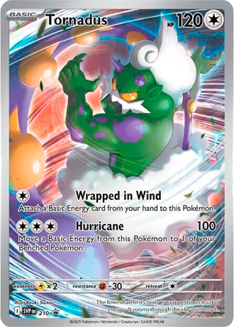 Tornadus - 210 - SV: Scarlet & Violet Promo Cards (SVP)