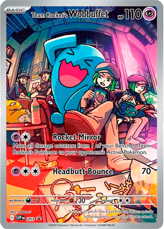 Team Rocket's Wobbuffet - SV: Scarlet & Violet Promo Cards (SVP)