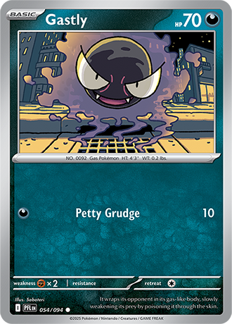 Gastly 054/094 - ME02: Phantasmal Flames (PFL)