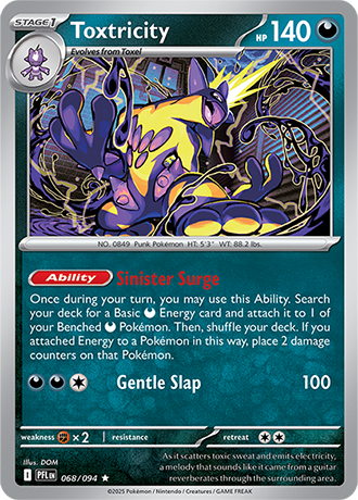 Toxtricity 068/094 - ME02: Phantasmal Flames (PFL)