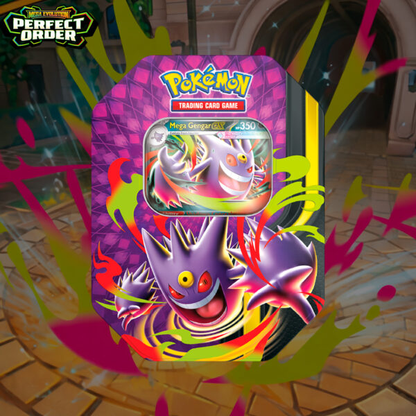 "Preventa" Mega Gengar ex Tin - Inglés